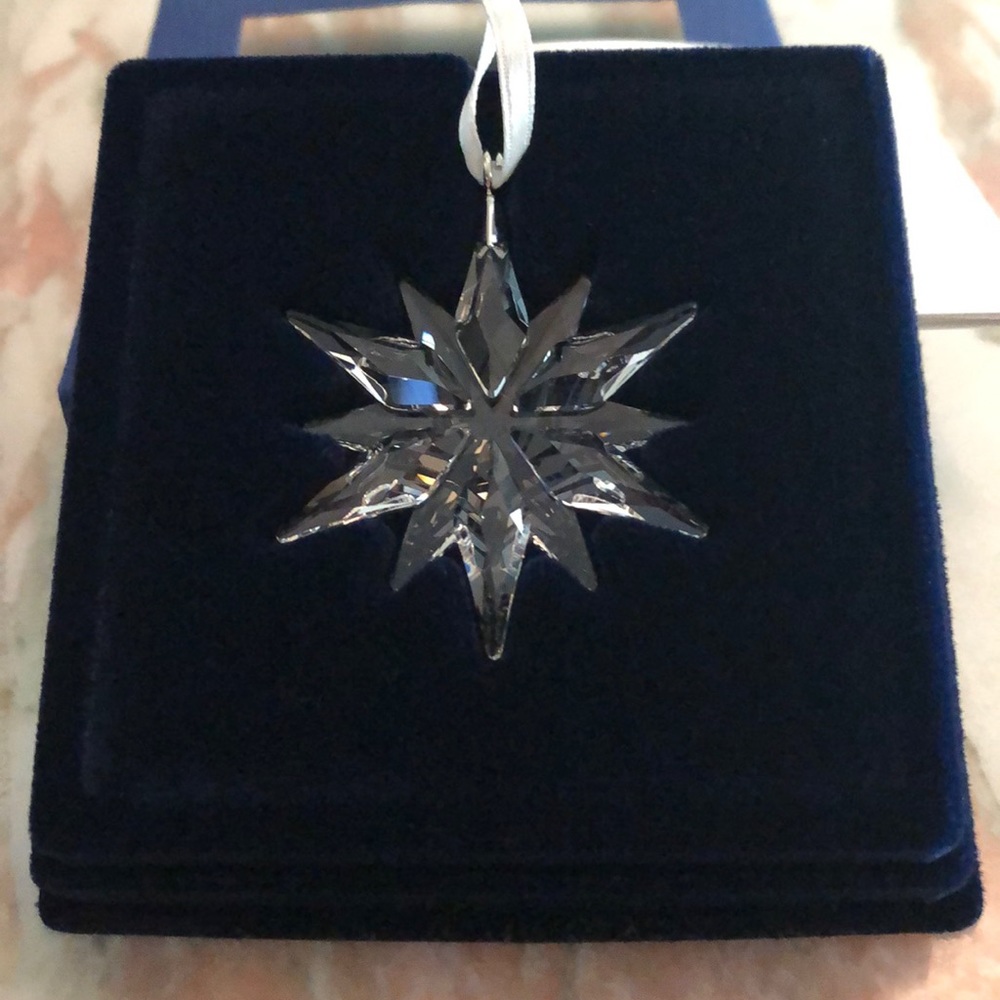 Swarovski snowflake ornament